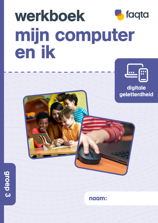Mijn computer en ik | Groep 3 | Digi | set van 5