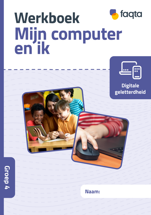 Mijn computer en ik | Groep 4 | Digi | set van 5