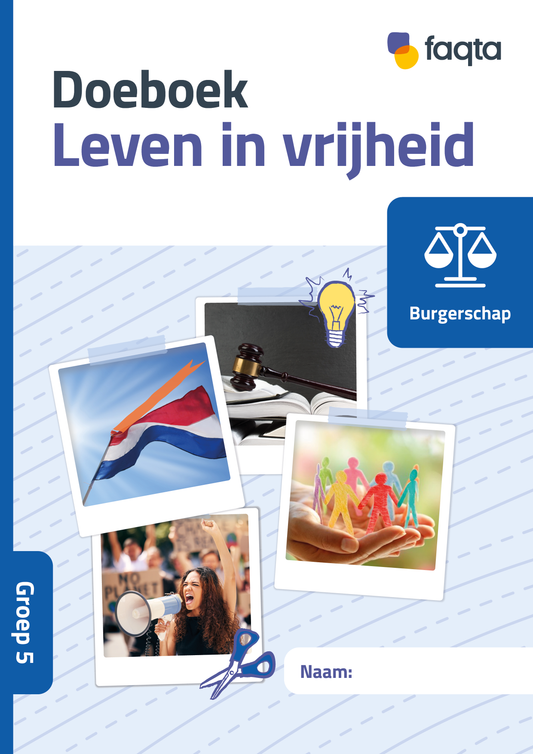 Pre-order: Leven in vrijheid | Groep 5 | Burgerschap | Versie 2 | Set van 5