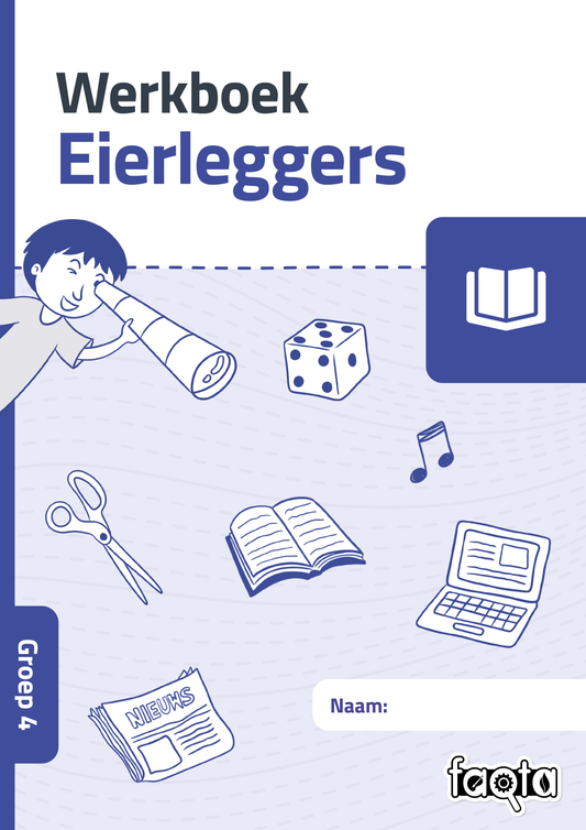 Eierleggers | Groep 4 | Lezen | Set van 5