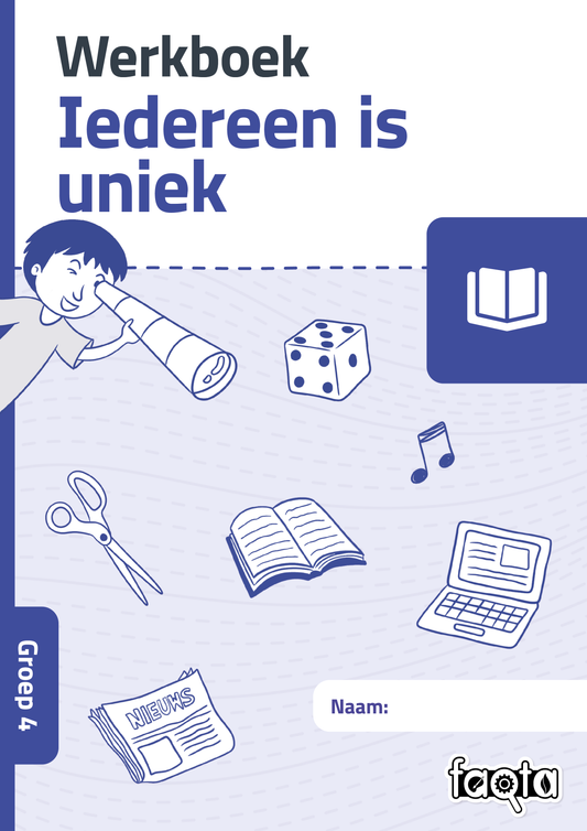 Iedereen uniek | Groep 4 | Lezen | Set van 5