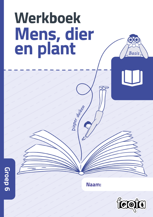 Mens, dier en plant | Groep 6 | Lezen | Set van 5