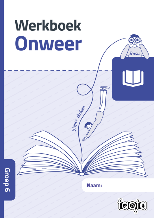Onweer | Groep 6 | Lezen | Set van 5