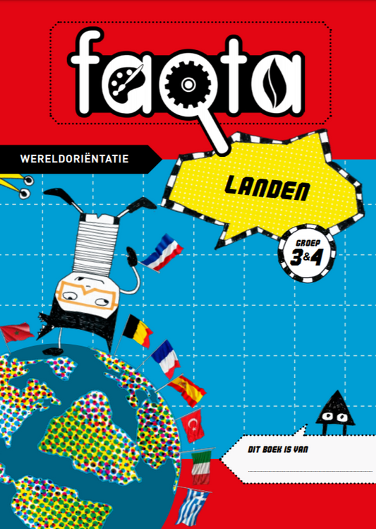 Landen | Groep 3 | Wereld versie 1 | Set van 5