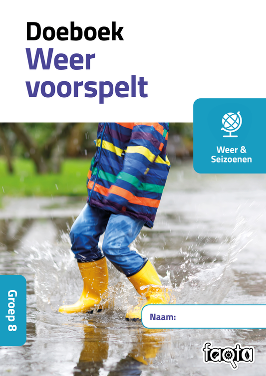 Weer voorspelt | Groep 8 | Wereld versie 2 | Set van 5