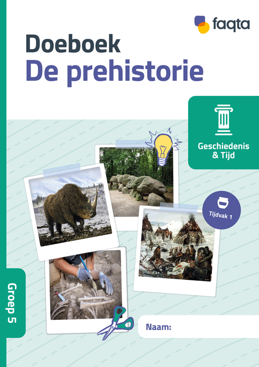 De prehistorie | Groep 5 | Wereld versie 2 | Set van 5