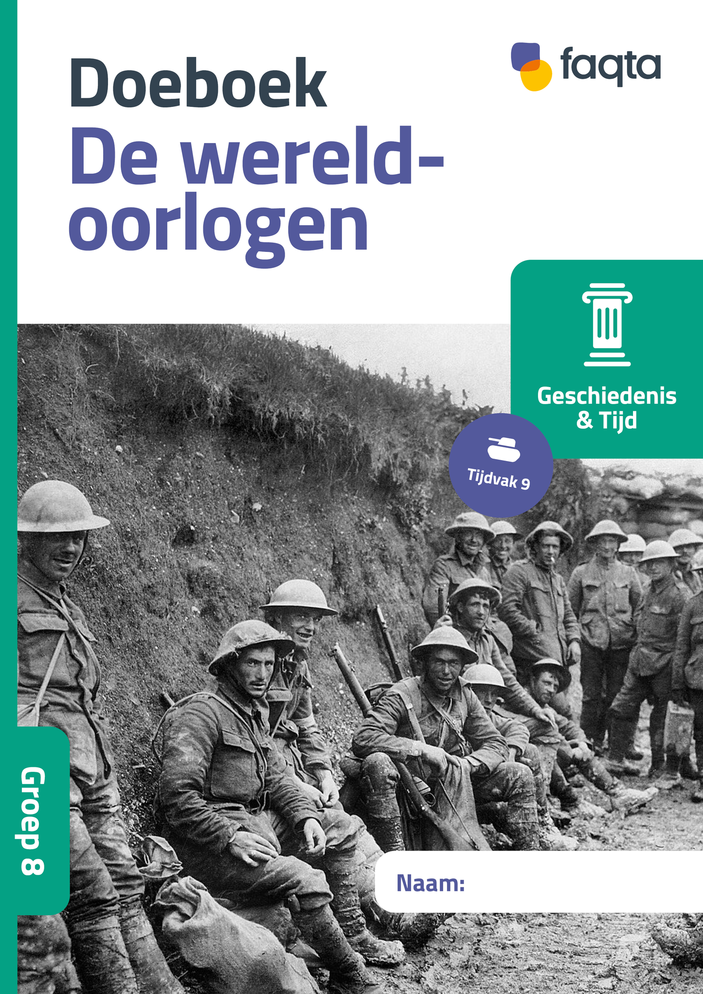 Pre-order: De wereldoorlogen | Groep 8 | Wereld versie 2 | Set van 5