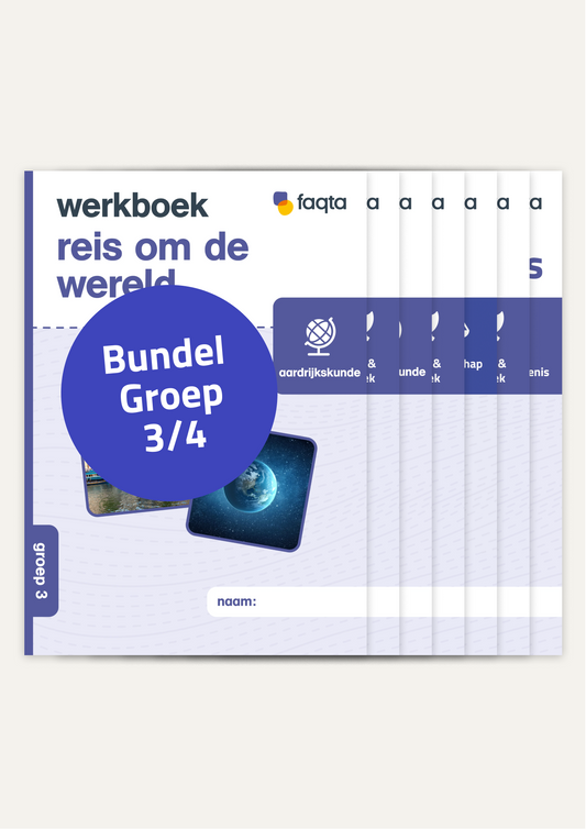 Groep 3/4 | Basisplanning Wereld | Versie 2 | Combinatiegroepen | Jaar 1 | Werkboeken